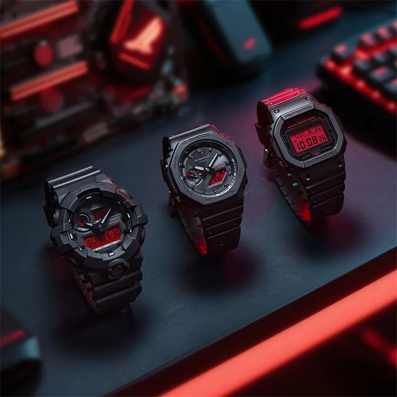 Casio G-Shock Analog-Digital Tough Solar Men's Watch- GA-B2100BBR-1A